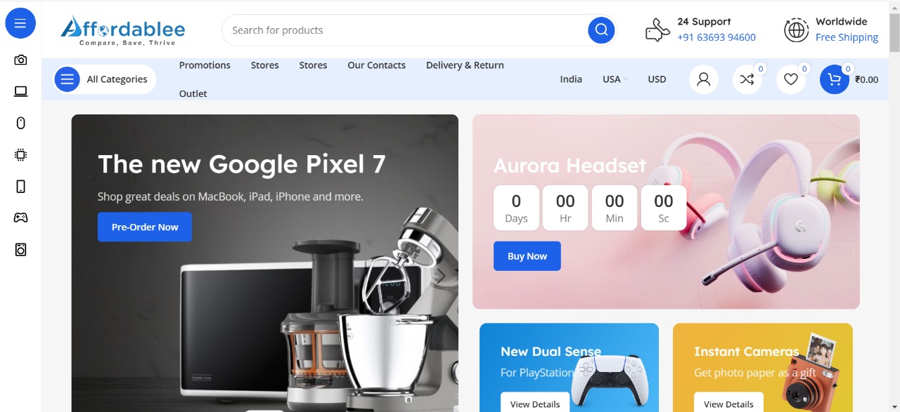 Affordable E-Commerce Website Development – Secure, SEO-Friendly & Mobile-Optimized