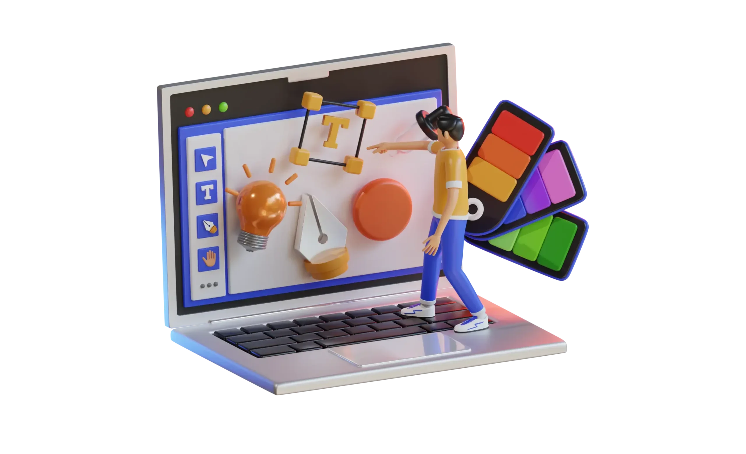 Creative graphic design services for impactful branding and marketing